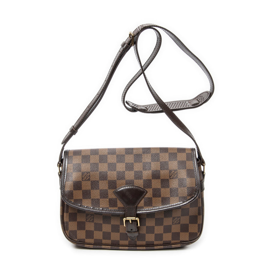 Louis Vuitton Sologne Handbag Damier