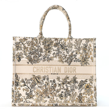 Christian Dior Canvas Embroidered Large