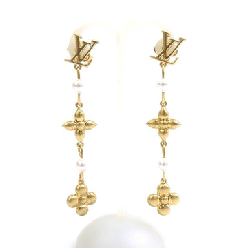 Louis Vuitton Pierce Earrings Gold