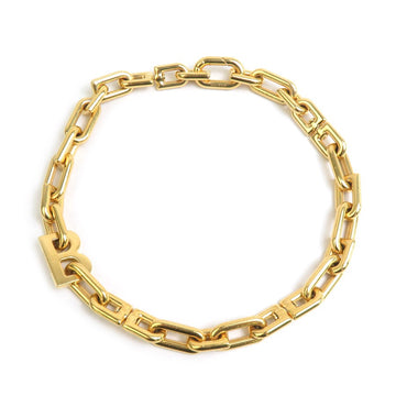 Balenciaga B Chain Necklace Gold