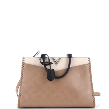 Louis Vuitton Very Zipped Tote Leather
