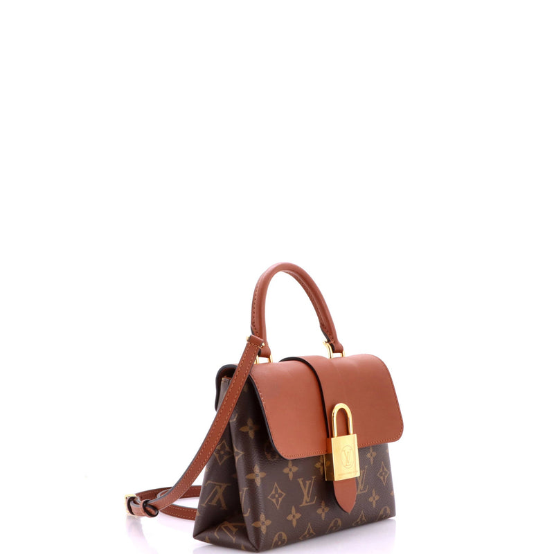 Louis Vuitton Locky Handbag Canvas With