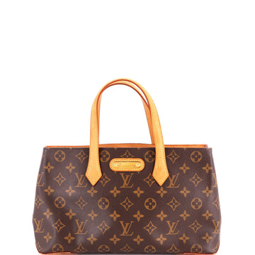 Louis Vuitton Wilshire Handbag Canvas Pm