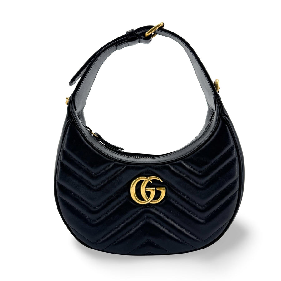 Gucci Gg Marmont Matelassé Mini Half