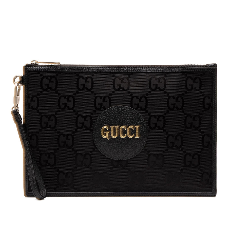 Gucci Gg Nylon Off The Grid Pouch Pre-