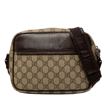 Gucci Gg Supreme Crossbody Pre-Loved Bag