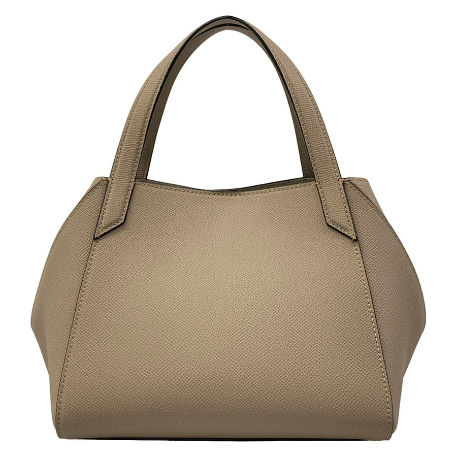 Valextra Geo Tote Sahara Soft Calf