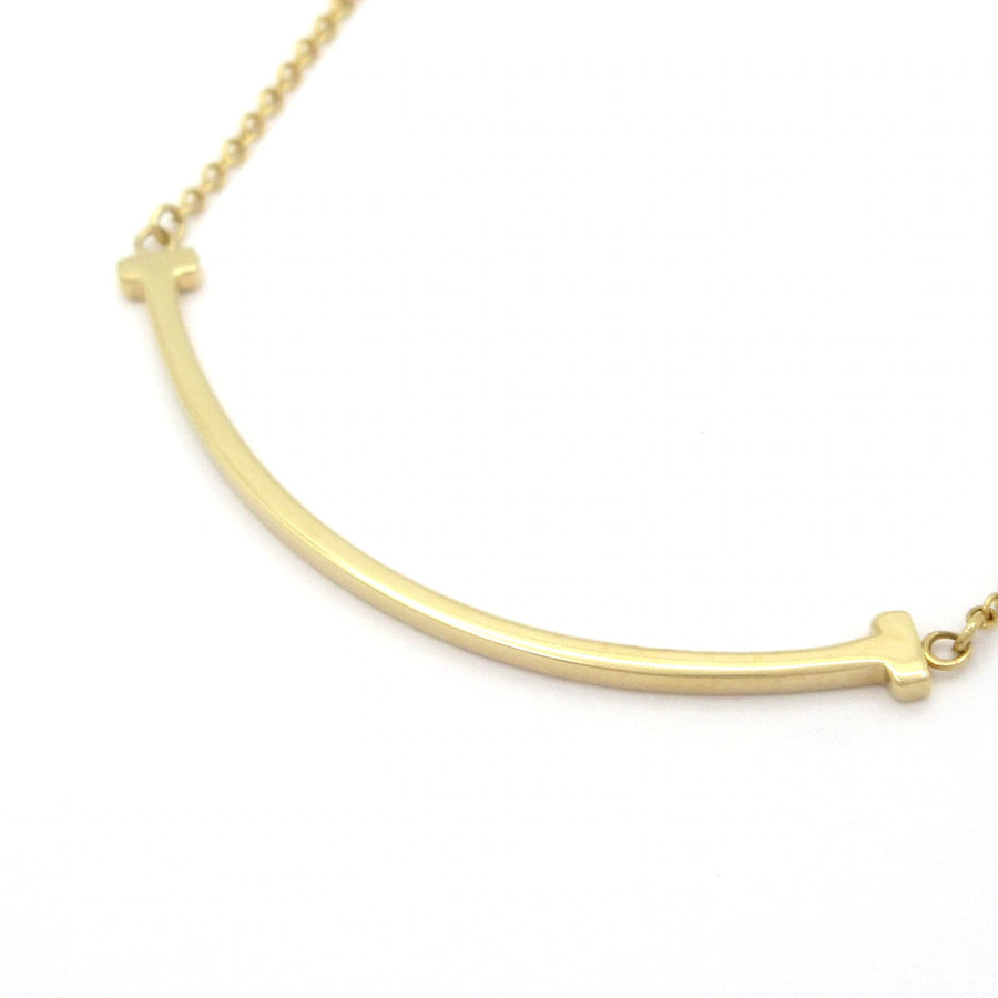 Tiffany&Co. T Smile Pendant (Small) 18K