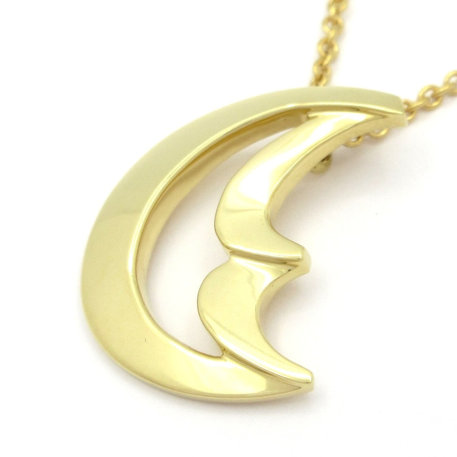 Tiffany&Co. Crescent Moon 18K Yellow