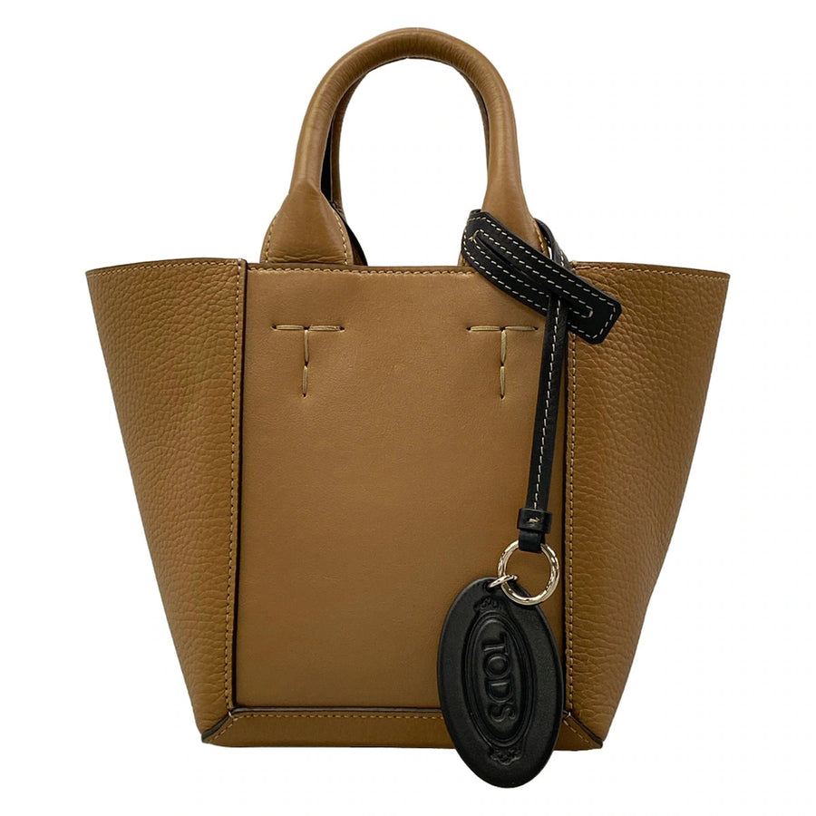 Tod's Brown Leather Tote Bag