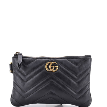 Gucci Gg Marmont Flat Wrist Wallet