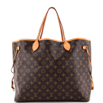 Louis Vuitton Neverfull Nm Tote Canvas
