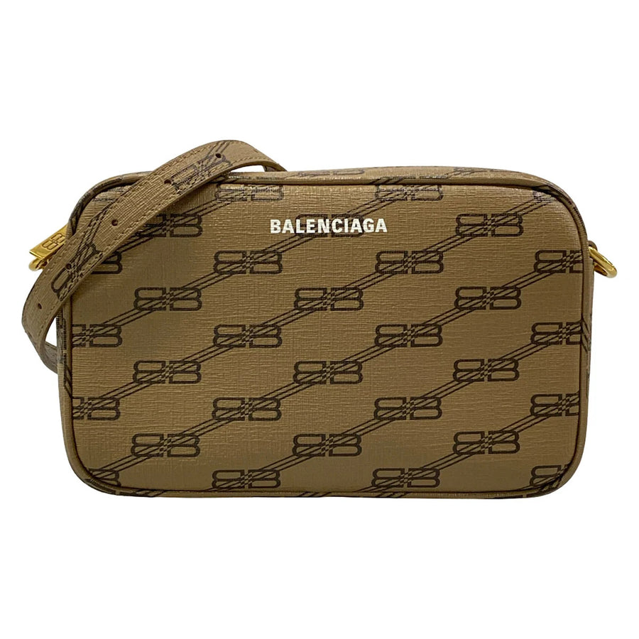 Balenciaga Bb Camera Bag Gray Beige