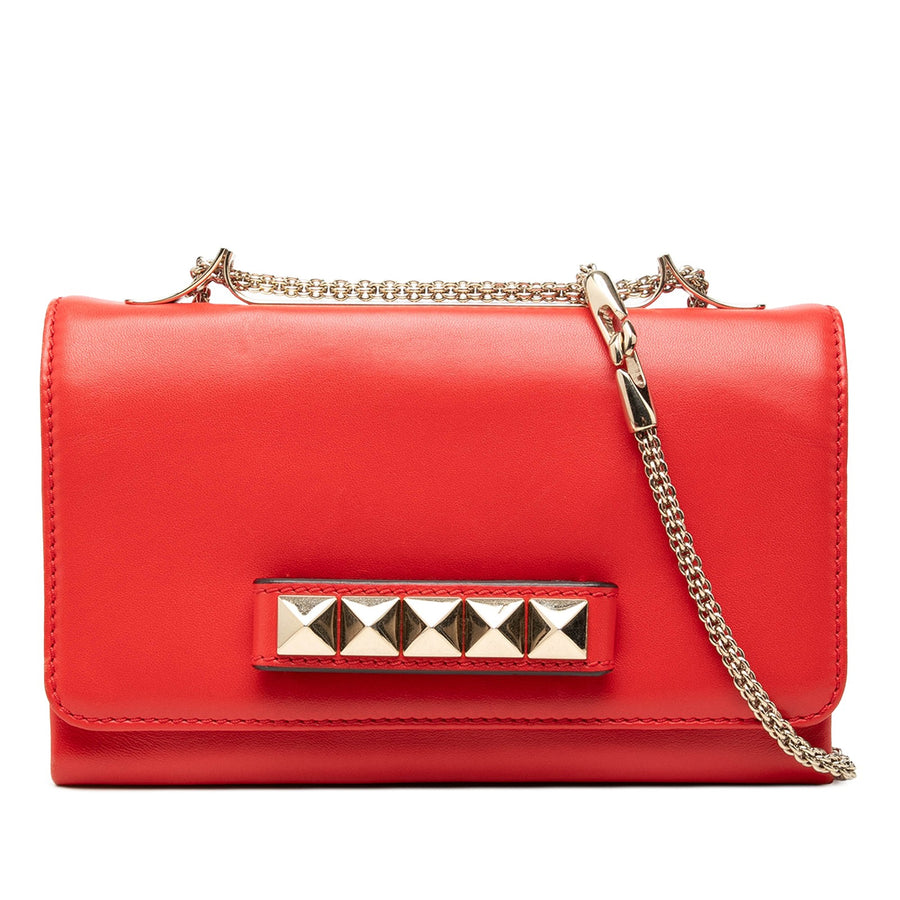 Valentino Leather Rockstud Va Voom