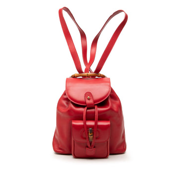 Gucci Calfskin Bamboo Drawstring