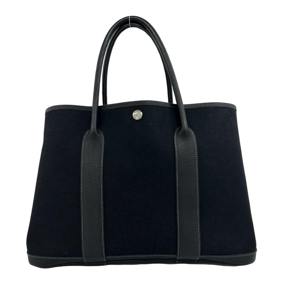 Hermes Garden Party Tote Toile And