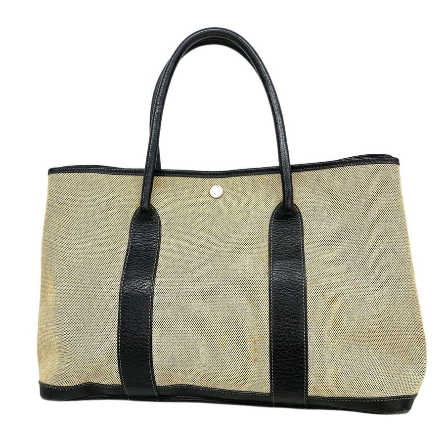 Hermes Garden Party Tote Toile And