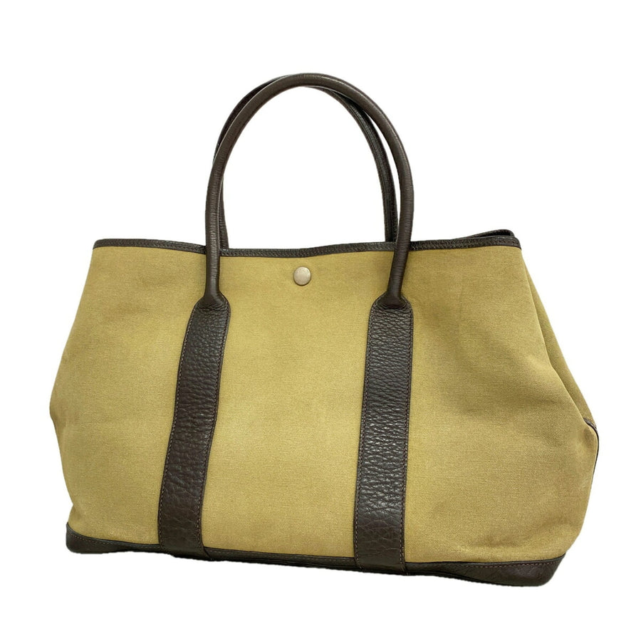 Hermes Garden Party Tote Toile And