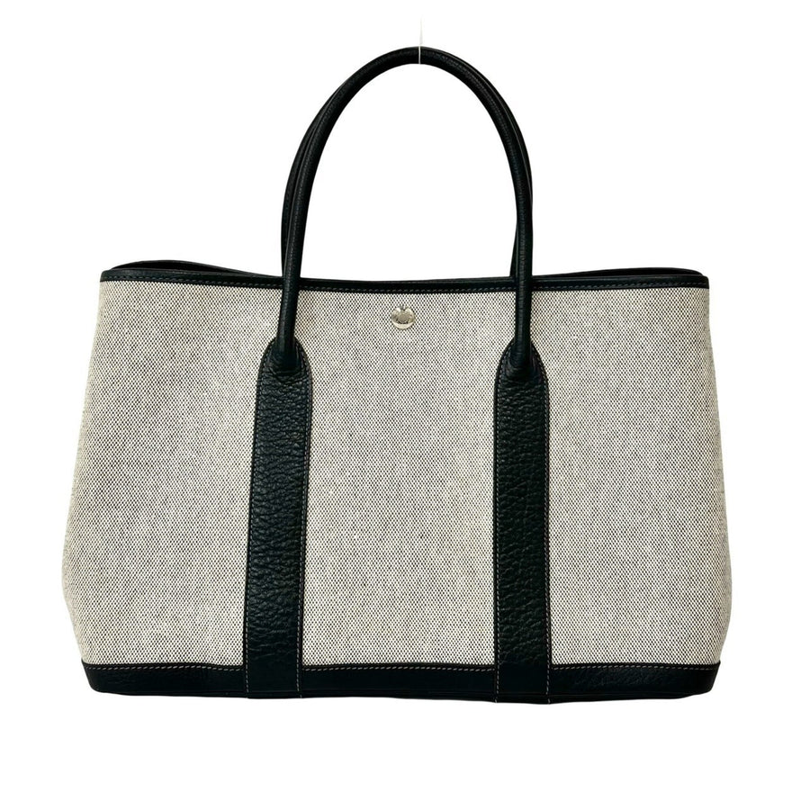 Hermes Garden Party Tote Toile And