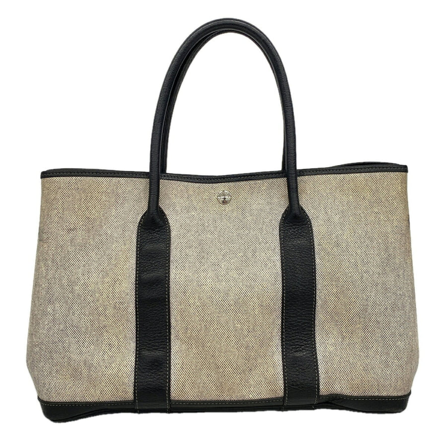 Hermes Garden Party Tote Toile And