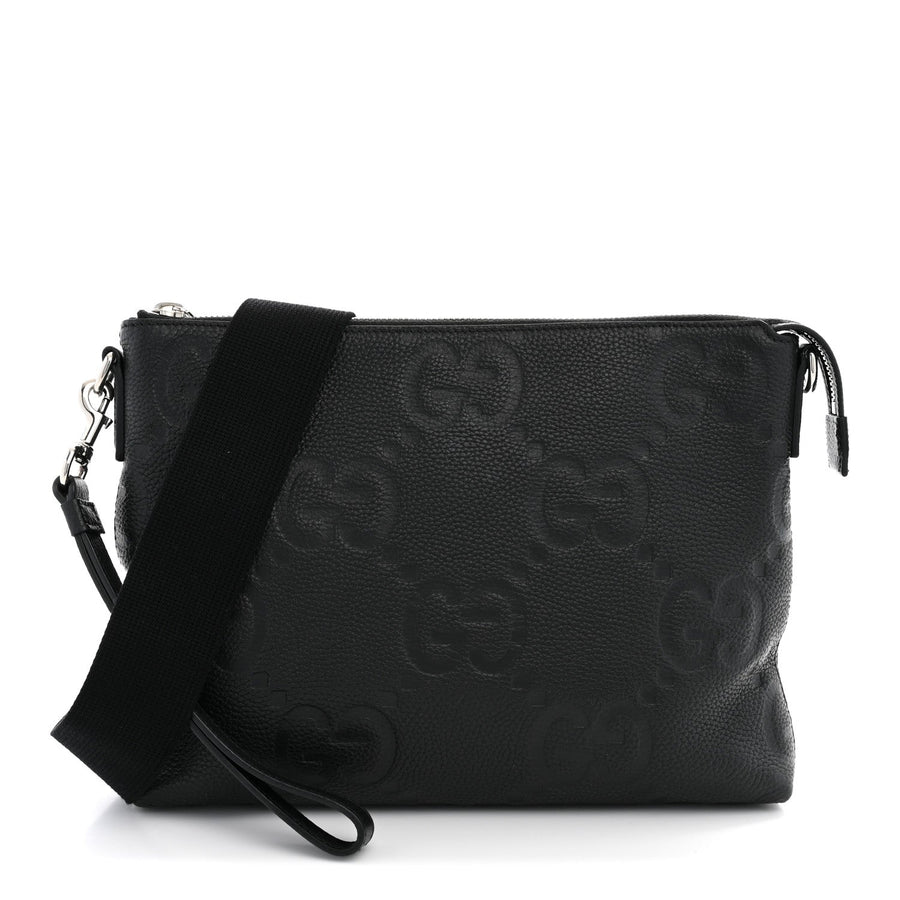 Gucci Piuma Calfskin Jumbo Gg Embossed