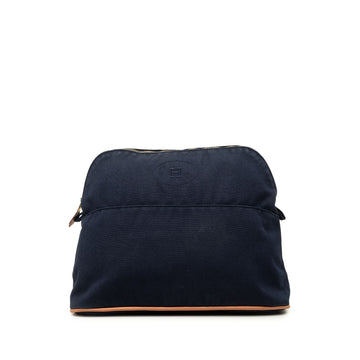 Hermès Toile Bolide Trousse De Voyage