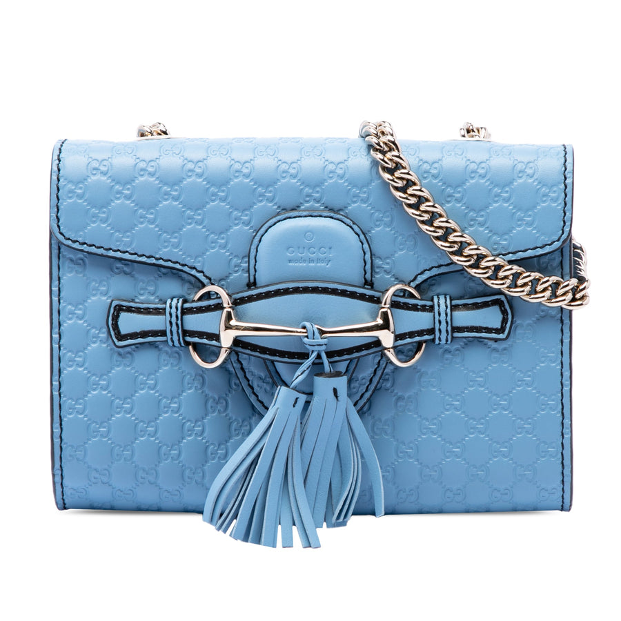 Emily Chain Flap Bag Microguccissima