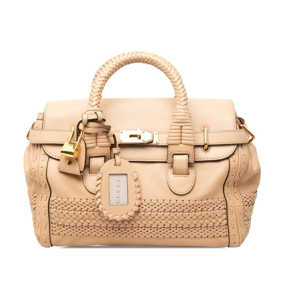 Gucci Medium Calfskin Handmade Handbag