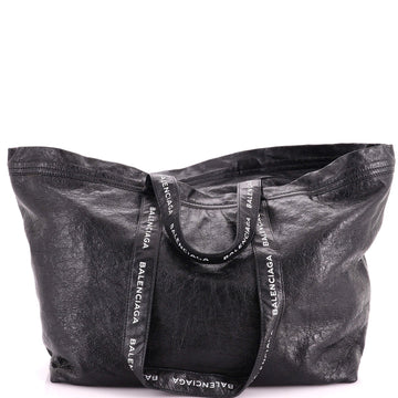 Balenciaga Carry Shopper Tote Leather