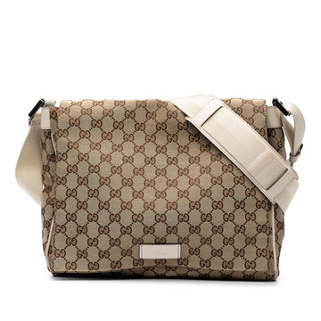 Gucci Gg Canvas Crossbody Pre-Loved Bag