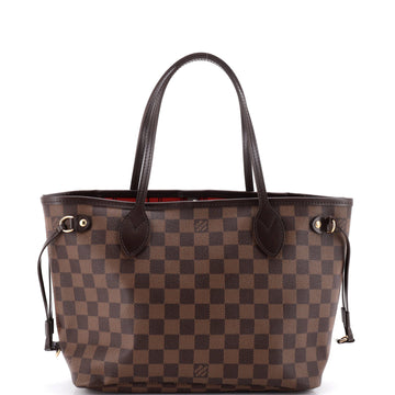 Louis Vuitton Neverfull Tote Damier Pm