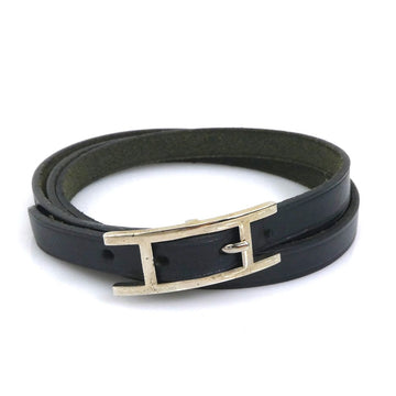 Hermes Api Bracelet Black/Silver