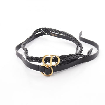 Christian Dior Cd Logo Buckle Belt 75Cm