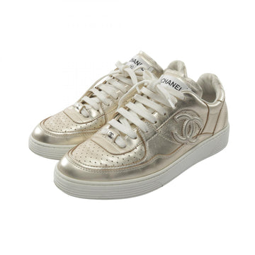 Chanel Coco Mark Sneakers Shoes #38