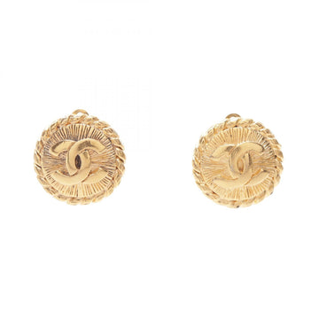 Chanel Coco Mark Circle Clip Earring