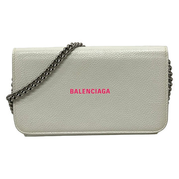 Balenciaga Everyday White Pink Leather