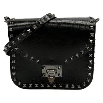 Valentinogaravani Rockstud Black Patent