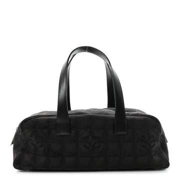 Chanel Nylon Travel Bowler Brown