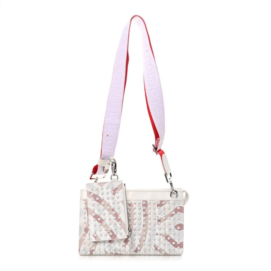 Christian Louboutin Canvas Gaagal Spikes