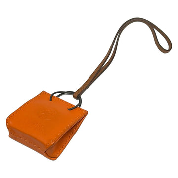 Hermes Sack Orange Feu Gold Agneau Milo
