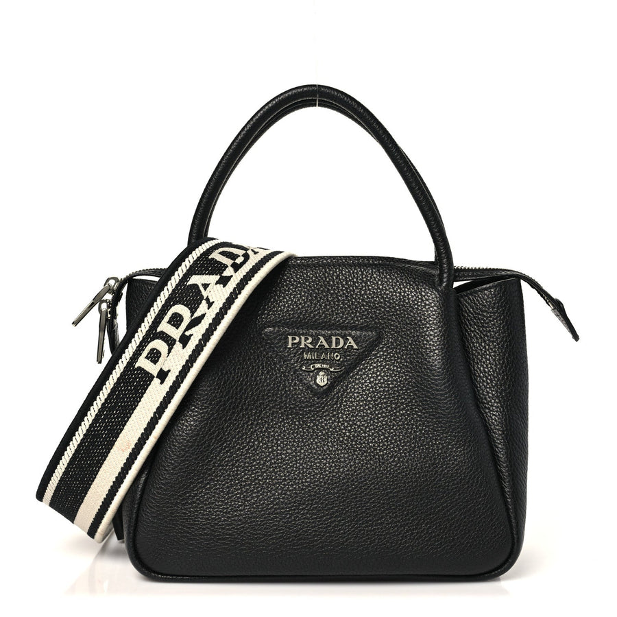 Prada Vitello Daino Soft Mini Zippered