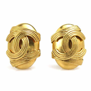 Chanel Vintage Cc Logo Earrings