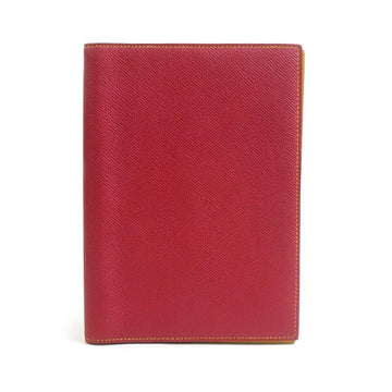 Hermes Agenda/Note Cover Red/Yellow