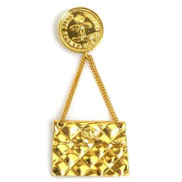 Chanel Cc Logo Bag Motif Brooch