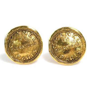 Chanel 31 Rue Cambon Earrings Gold