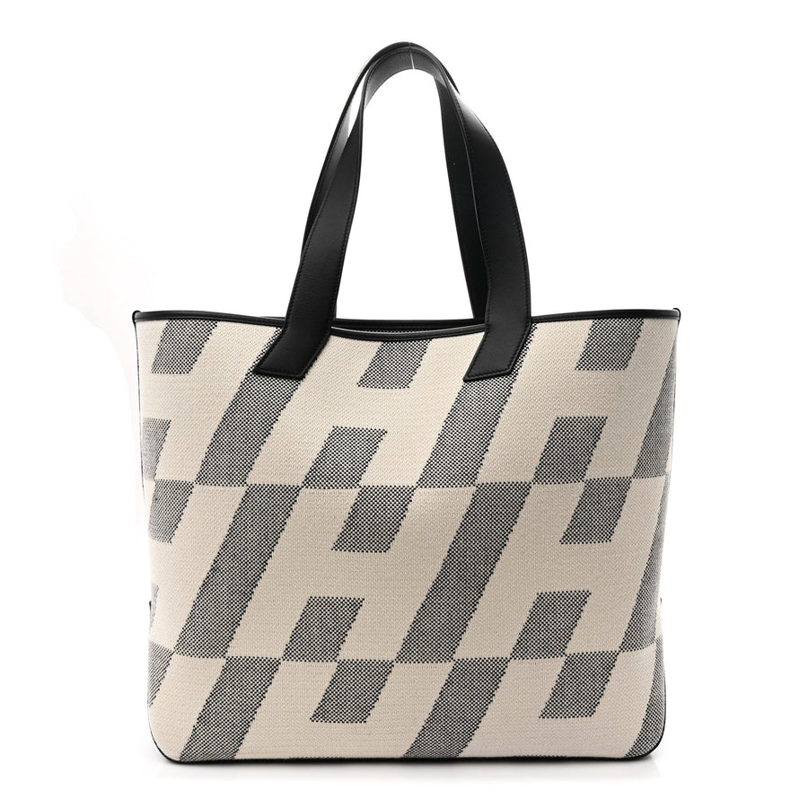 Hermes Swift H Canvas Cabas En Biais 40