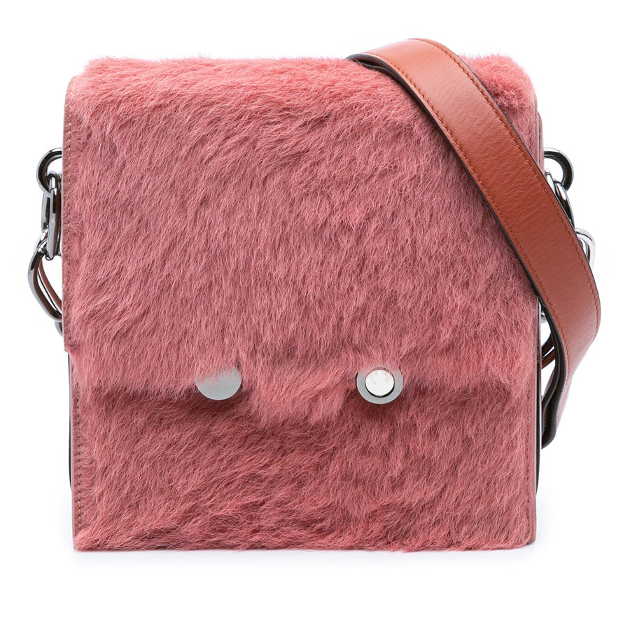 Marni Shearling Chain Crossbody Pre-