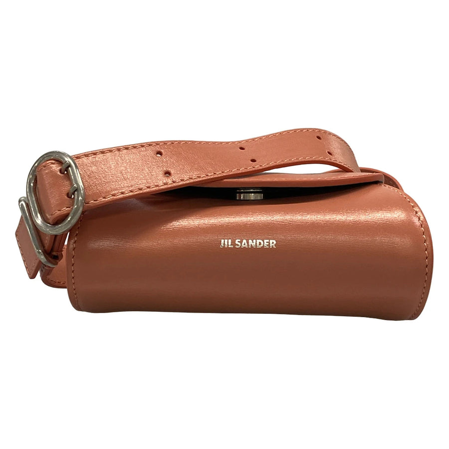Jil Sander Cannolo Micro Pink Leather