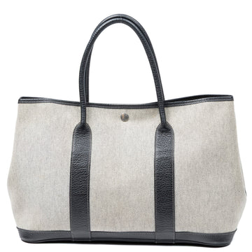 Hermes Garden Party Tote Toile And