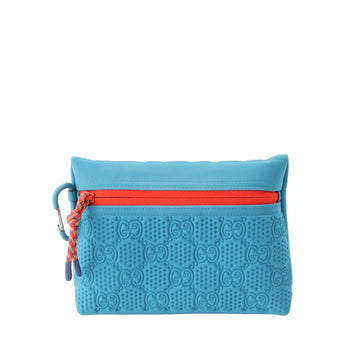 Gucci Gg Embossed Neoprene Scuba Pouch